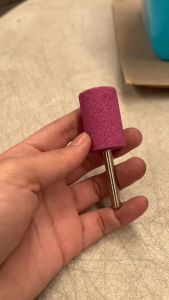 หินเจียรโอเล่ ดอก หินสีชมพู ยี่ห้อ BLACKBIRD (แบล็คเบิร์ด)