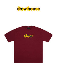 Alphabet Printed T-Shirt Red 100% Cotton