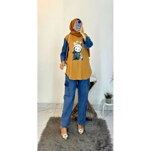 Set Jeans Combi Combed Labubu