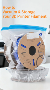 3D Printer Filament Storage Bag Kit with Electric Pump and 10pcs Vacuum Sealed Bags for 3D Filament PLA/ABS/PETG/PA/DP/PC/TPU/ASA