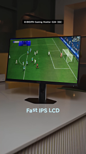 Xiaomi Gaming Monitor G24i 2026 Fast IPS LCD 23.8 Inch 200Hz Refresh Rate 1ms Response Time 95% Dci-P3 Wide Colour Gamut