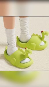 Pabrik Langsung Sandal Dinosaurus Anak Cowok / Cewek Bahan Eva Sendal Anak Lucu Karakter Dino 3D
