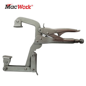 10 inch C-Clamp 4-Point Locking Pliers Quick Adjustable Width of C-Clamp Holding from 2in. To 5in. Locking Pliers