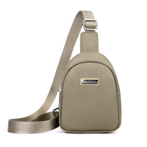 Túi Đeo Chéo Vải Canvas Mini Thời Trang 2024 Túi Đeo Vai Đa Năng Cho Nữ Túi Đeo Ngực Điện Thoại Di Động Túi Đeo Chéo Thường Ngày