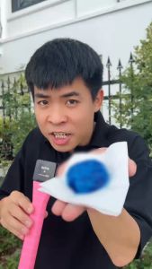 Viên thả bồn cầu CleanZ sạch khuẩn thơm mát tẩy sạch mảng bám khử mùi diệt vi khuẩn toilet thế hệ mới hương đào 50g/gói