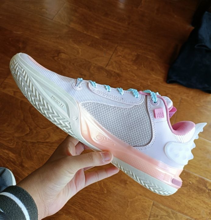 Fit Lining Li Ning City 11 Practice Basketball Shoes Light Rose Pink