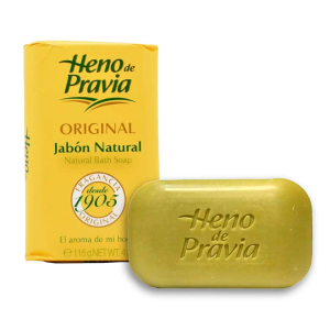 Heno de Pravia Original (Jabon Natural) Moisturizing Bath BAR SOAP 115g - PACK of 3