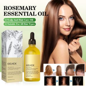 [99% Plant Extract] Rosemary Hair Growth Essential Oil Hair Growth Essence Nourishing Hair Care Oil Anti-hair Loss Essence 60ml