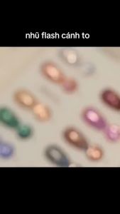 set sơn nhũ flash cánh to siêu sáng 9 chai vendeeni mã A80