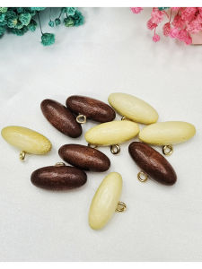 Nút Tre Tự Nhiên Bền Bỉ Với Thời Gian Nút Oliv Hanfu Nút Quần Áo Trang Phục Dân Tộc Trung Hoa Thủ Công Nút Trang Trí Áo Len