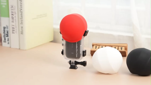 Silicone Lens Cap Insta 360 X3 X4 Invisible Flexible Protector Dive Housing