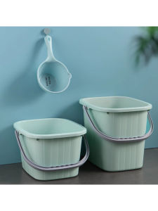 JXinJie | Thickened Square Portable Plastic Laundry Bucket