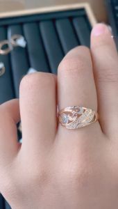 CINCIN WANITA EMAS KADAR 6 KARAT (6K) DAN EMAS KADAR 8 KARAT (8K) CINCIN EMAS MODEL SOSIALITA BESAR MEWAH CT 618 CT 623
