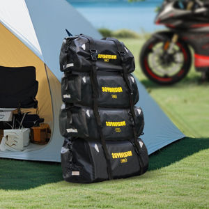 รถจักรยานยนต์ถุงแห้งกันน้ํากลางแจ้งกระเป๋าเดินทางกระเป๋ารถจักรยานยนต์กระเป๋า Duffel สําหรับเล่นสกีท่องเที่ยวเดินป่าตั้งแคมป์พายเรือขี่ตกปลา