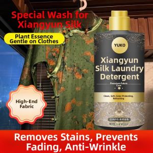 JIAKEMEI | Silk & Mulberry Silk Specific Detergent Color Protection Stain Removal Wrinkle Prevention Laundry Liquid