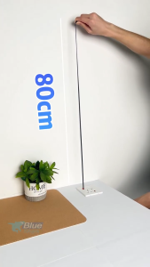 Heavy Duty Wall Outlet Socket with Fast Charging USB Type C & Retractable Lightning/USB-C Cable On/Off Switch Universal Outlet Childproof Safety Shutter For Home Office Hotel
