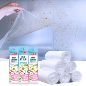Aozhuo Kitchen Oil-Proof Stickers Paper Extraction for Lampblack Machine Use Protective Film Waterproof Self-Adhesive and Transparent Disposable Oil Stain Oil-Absorbing Sheets