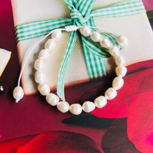 Gelang Bracelet Fresh Water Pearl Mutiara air tawar
