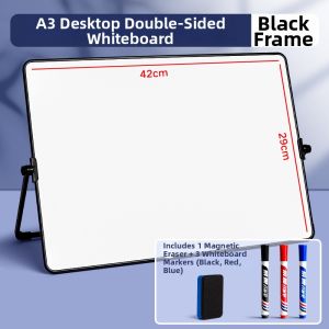 Magnetic Double-Sided Whiteboard Writable Hanging Portable Board