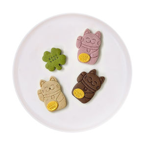 New Year Cartoon Catfish Biscuit DIY Baking Tool Home Use 3D Pressing Style Dough Cutter Cookie Making Mold for Baking Cooking