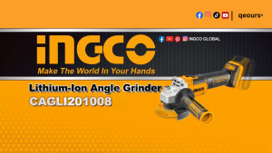 INGCO 20V 4" CORDLESS ANGLE GRINDER | MAX 1200W | BRUSHLESS MOTOR | CAGLI2210032 CAGLI2210031