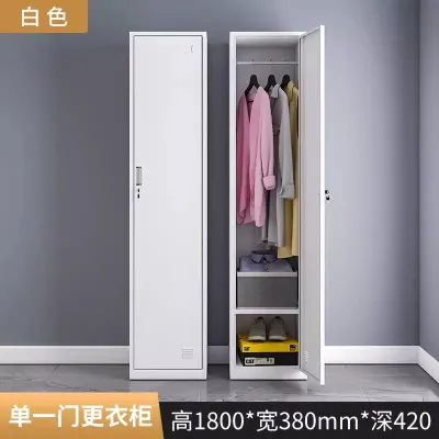 Single-door Metal Storage Cabinet With Lock