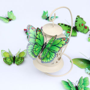 TookDee DIY ของแต่งแต่งผนังห้อง แบบแม่เหล็ก หรือใช้กาว 2 หน้า ผีเสื้อกระดาษ สติ๊กเกอร์ 3D Butterfly