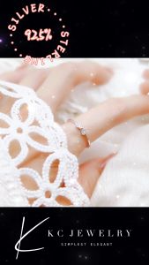 KC Jewelry S925 - Minimalist Ribbon Ring