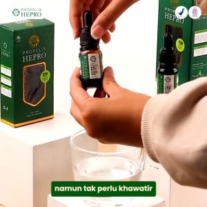 Propolis Hepro Obat Batuk TBC Paru Ampuh Propolis Hepro Atasi Batuk Bronkitis Sesak Napas Herbal