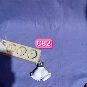 C82 RUMAH LAMPU E27 CABANG 2 DUA FITTING FITING LAMP LISTRIK DUAL UNIVERSAL KAP TEMPAT PENERANG RUMAH JALAN PJU PLAFON GANTUNG PARALEL ORI 100% Outdoor Indoor RUMAH TAHAN PANAS WATT TERMINAL KUNINGAN TEMBAGA  Digunakan sebagai hiasan / menpercantik dekora