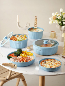 AMERCOOK | Stackable Non-stick Detachable Pot Set