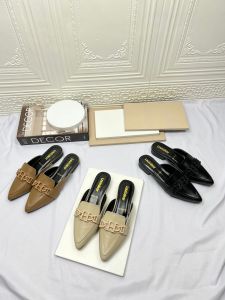 Sepatu flat slip on 2 cm B153 Louisdear hak tahu 2cm bahan doff