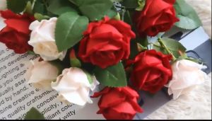 High Quality Velvet Rose&Cloth Rose Fake Rose Fake Flowers Artificial Flower For Wedding/Party/Home