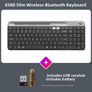 Logitech | Bluetooth Keyboard Silent Wireless Mouse Set Energy Saving