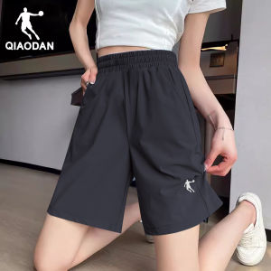  Womens Ice Silk Quick Dry Breathable Sports Running Shorts Five-Quarter Length Sportswear Casual Clothing