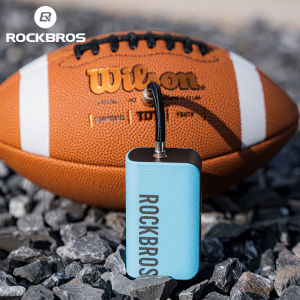 Rockbros máy bơm không khí điện cho bóng cài sẵn xách tay Bóng Mini Inflator Trọng lượng nhẹ Loại-C Sạc Bóng Rổ Bóng Đá bơm