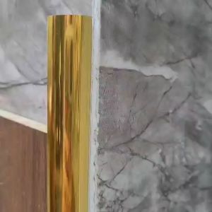 Nẹp nhôm ốp góc nẹp bo góc gạch dày 12ly thanh dài 2m5 YC12