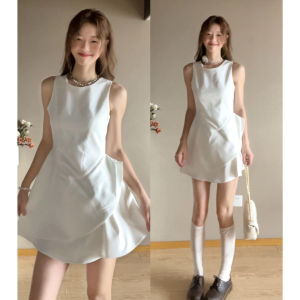 SUHUIQIAN | Summer Irregular Bud Dress for Petite Women
