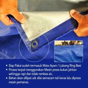 Terpal a8 ukuran 3x4 3x5 waterproof