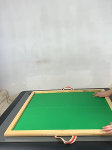 50×50CM/ 60*60cm/70*70cm Mini Folding Mahjong Table Travel Mahjong Table Small Mahjong Table With Mahjong