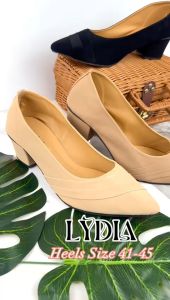 Prettyfeet LYDIA Plus Size Heels Women - Kasut Tinggi Perempuan - Heels For Plus Size - Size 41-45 (Ready Stock)