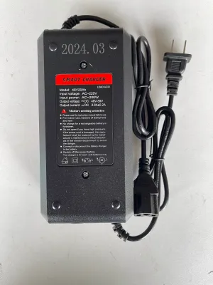 เครื่องชาร์จแบตเตอรี่รถไฟฟ้า 48v12ah 48v20ah 60v20ah 72v20ah มีระบบไฟแจ้งเตือนขณะชาร์จอยู่และไฟเต็ม