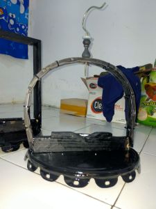 sangkar burung layang kutilang jeruk