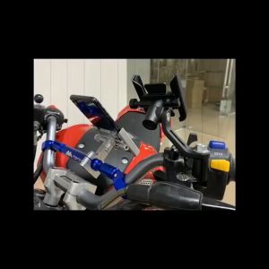 metal motor bike holder