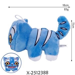 Anime Kpop Demons Hunters Plush Cute Purple Tiger Black Hat Magpie With 3 Eyes Monster Hunt Girl Group Stuffed For Fans Gifts