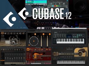 Cubase Pro 11/12 ร่วมปลั๊กอิน กลอง /เบท/คีย์บอร์ด/กีตาร์โปร่ง มีไฟล์วีดีโอวิธีติดตั้งทุกตัว