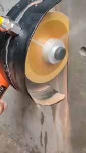 ชุดตัด เซาะร่องผนัง พร้อมใบตัด 3 ใบ  Wall grooving cutter set with 3 cutting blades