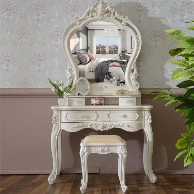 Mini French Princess Style Modern Minimalist Dressing Table