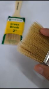 Pro Paint Kuas Cat Tembok Bulu Gagang Kayu Hijau Home Care 1 Sampai 5 Inci