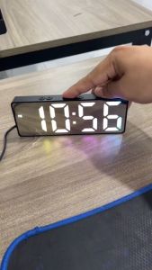 Đồng Hồ LED Để Bàn - Có Báo Thức & Hiển Thị Nhiệt Độ - Đồng Hồ Trang Trí Phòng Ngủ & Góc Làm Việc